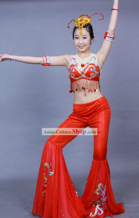 Chinese Palace Fei Tian Dance Costumes for Women