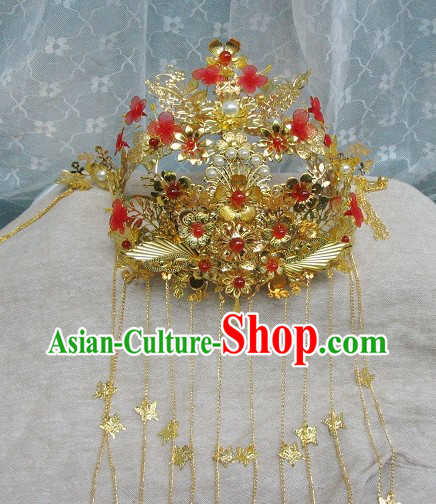 Chinese Classical Phoenix Wedding Coronet for Brides