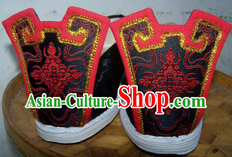 Chinese Classical Ancient Hanfu Boots for Men