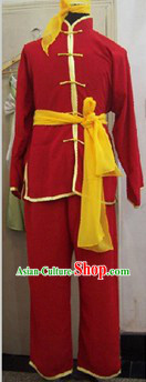 Traditional Chinese Dragon Dancer Costume for Men