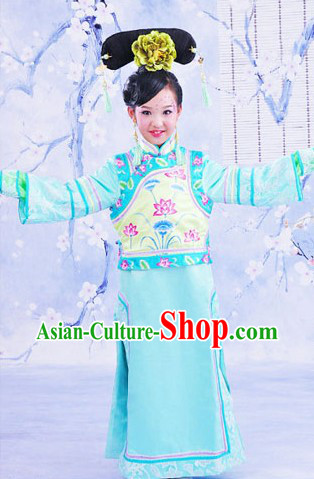 Traditional Chinese Palace Princess Lotus Clothing for Girls