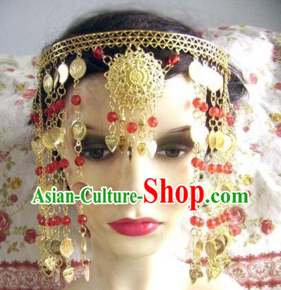 Chinese Classic Golden Tassels Hanging Hair Accessories