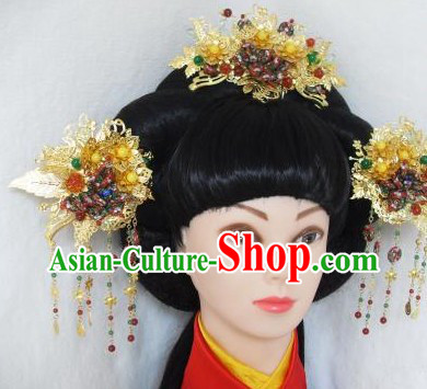 Ancient Chinese Princess Handmade Hair Accessories Complete Set