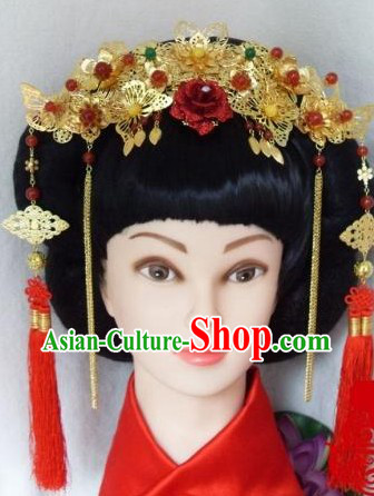 Traditional Chinese Wedding Hair Accessories for Brides