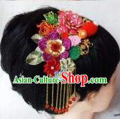 Traditional Mandarin Handmade Fabric Hair Accessories