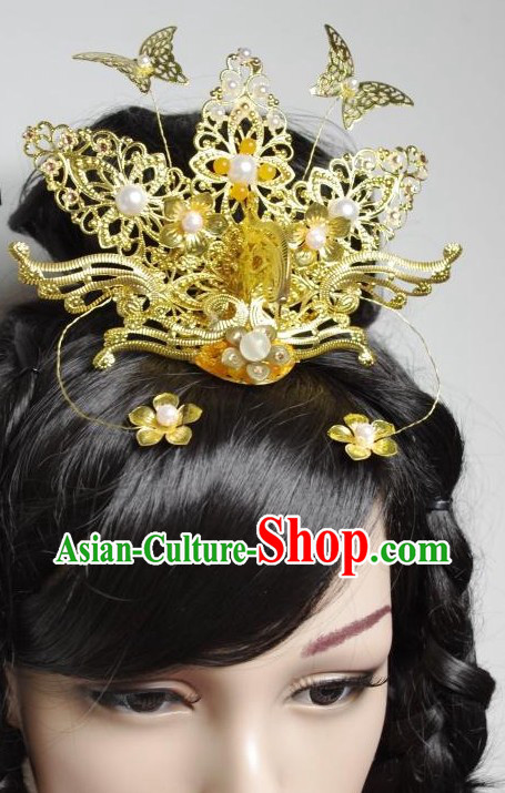 Chinese Classical Handmade Wedding Phoenix Hair Accessories for Brides