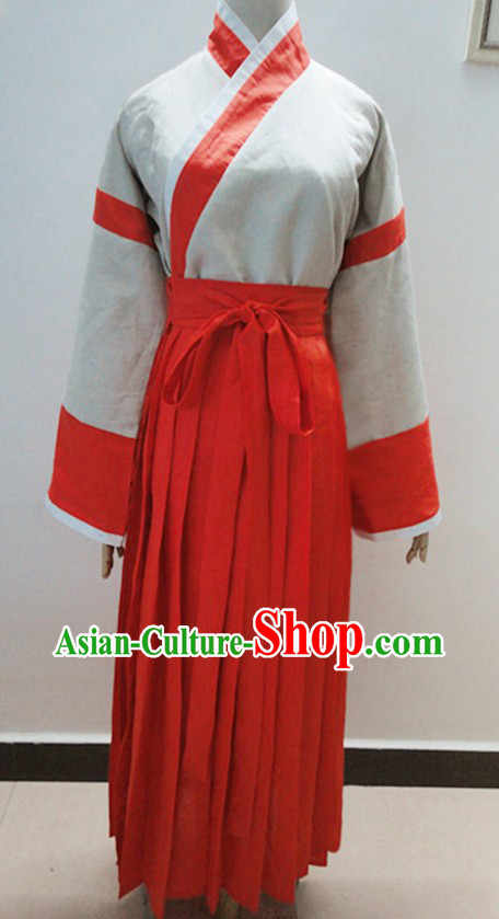 Ancient Chinese Han Dynasty Clothing for Women