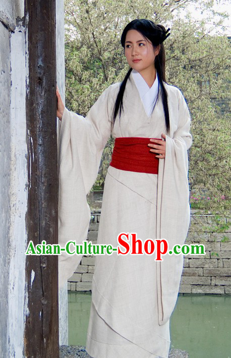 Ancient Chinese Plain Clothing for Women