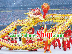 Beijing Olympic Games Opening Dragon Dance Performance Costumes Complete Set