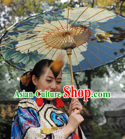 Traditional Chinese Handmade Peony Umbrella