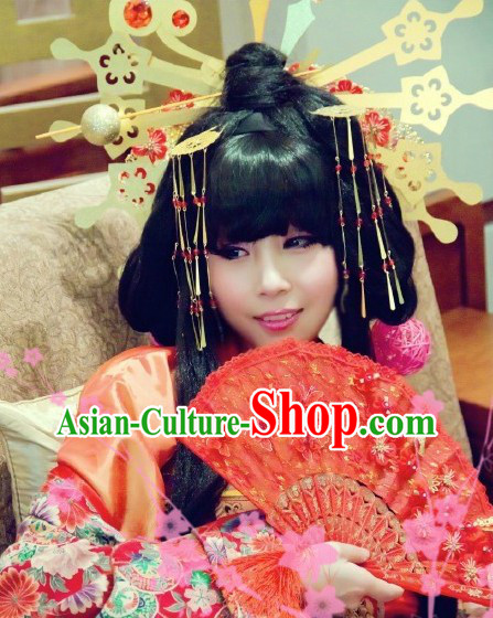 Ancient Asian Cosplay Princess Hair Accessories Complete Set