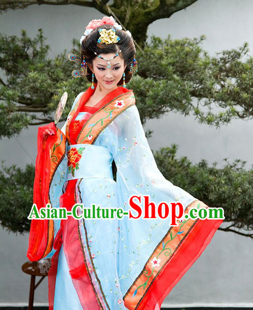 Ancient Chinese Tang Dynasty Imperial Lady Costume for Women