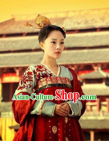 Ancient Chinese Tang Dynasty Princess Clothing