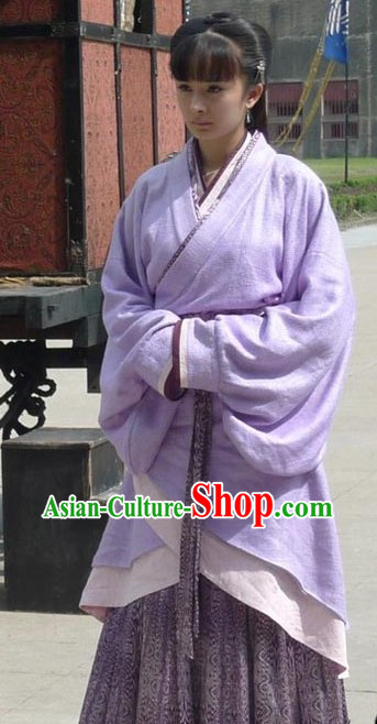 Ancient Chinese Han Dynasty Clothing for Women