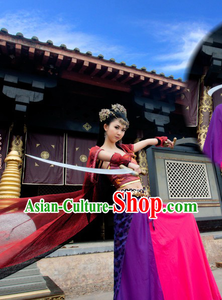 Ancient Chinese Film Swordswoman Costume