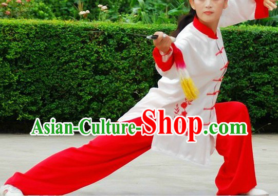 Traditional Kung Fu Competition Silk Uniform for Women