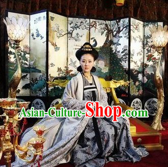 Chinese Tang Dynasty Imperial Empress Costumes