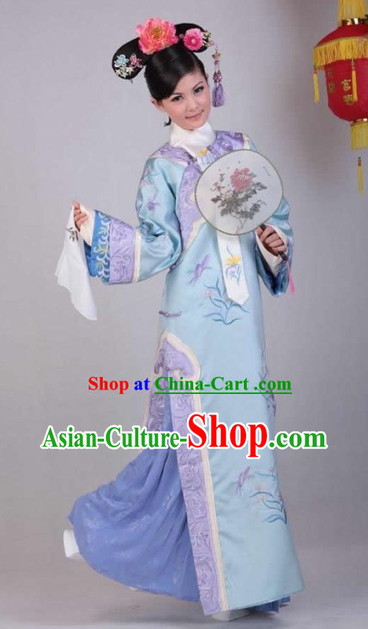 Ancient Chinese Qing Dynasty Princess Clothing for Women