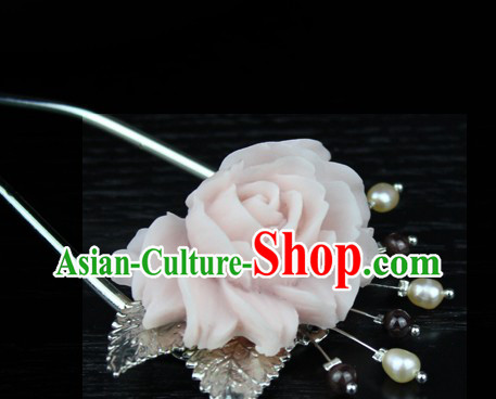 Traditional Chinese Handmade Flower Hairpin