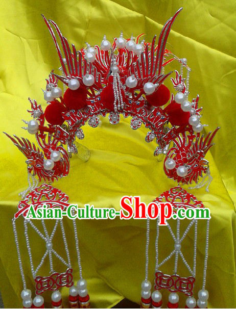 Traditional Chinese Peking Opera Phoenix Crown for Women