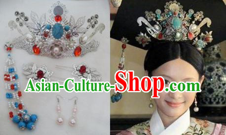 Qing Dynasty Empress Handmade Hair Accessories