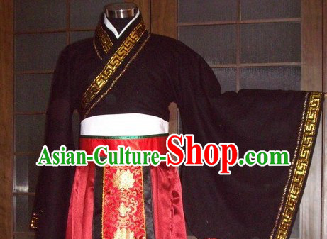 Ancient Chinese Han Dynasty Lord Robe for Men