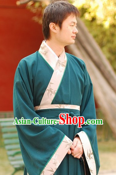 Ancient Chinese Teacher Zhiju Clothes for Men