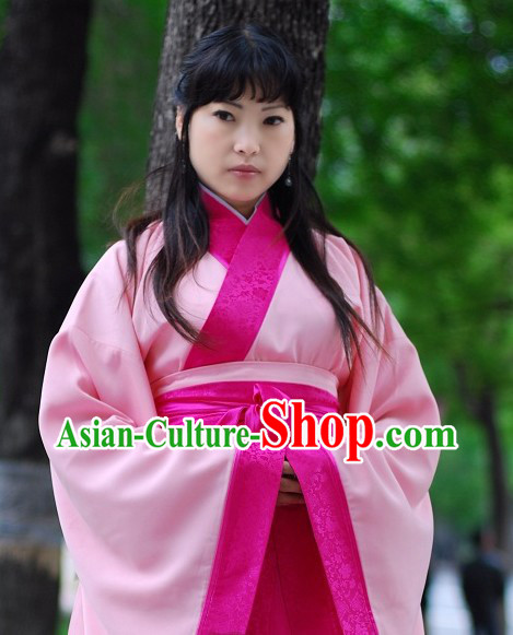 Han Dynasty Pink Lover Clothing