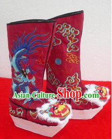 Traditional Chinese Handmade Dragon Boots