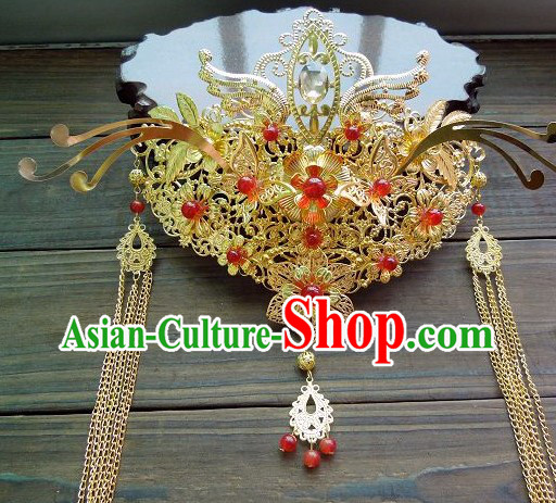 Ancient Chinese Style Handmade Bride Phoenix Crown