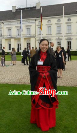 Traditional Chinese Ceremony Hanfu Clothing for Lady