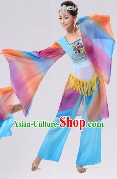 Chinese Classical Stage Performance Dance Costumes for Women