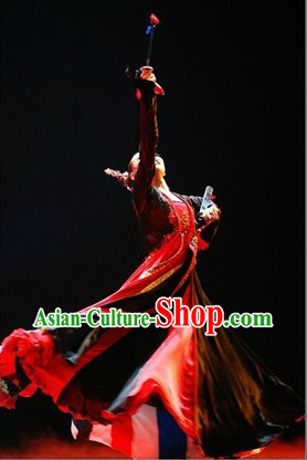 Traditional Chinese Korean Folk Dance Costumes for Women