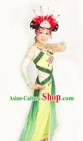 Traditional Chinese Qiang Ethnic Costumes for Women