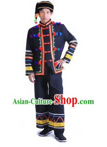 Traditional Chinese Minority Costumes and Accessories for Men