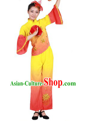 Stage Performance Handkerchief Dance Suit for Women