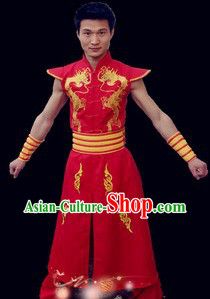 Traditional Drum Dance Costumes for Men