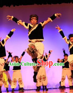 Mongolian Minority Dance Costumes for Men