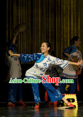 Traditional Chinese Grandmother Costume for Women