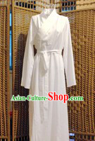 Ancient Chinese White Hanfu Robe for Men or Women