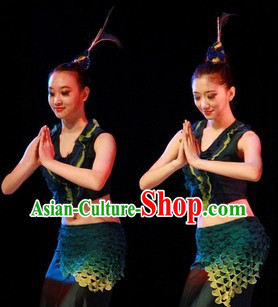 Traditional Mermaid Stage Performance Costumes for Women
