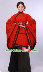 Traditional Chinese Han Fu Clothes Complete Set for Women