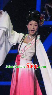 Long Shui Xiu Colour Transition Empress Dance Costumes Complete Set for Women