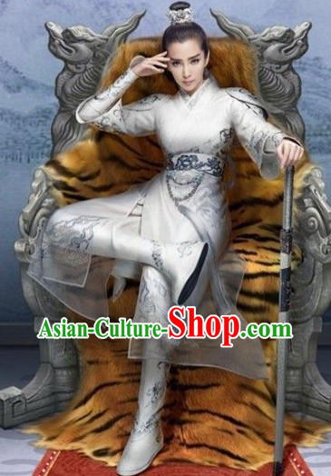 Ancient Chinese Swordsman Prince Costumes Complete Set for Men