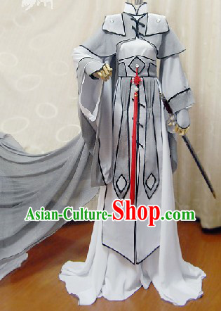 Ancient Chinese Imperial Guard Cosplay Suits Complete Set