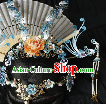 Ancient Chinese Wedding Attire Phoenix Wedding Headwear