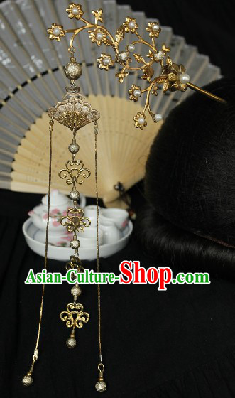 Ancient Chinese Handmade Plum Blossom Hairpins