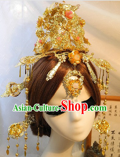 Ancient Traditional Chinese Empress Hair Accessories Complete Set for Women