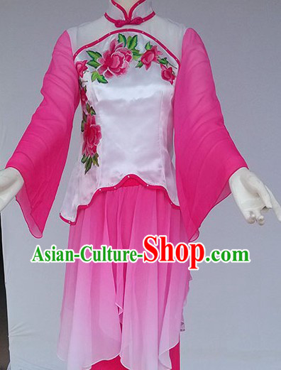 New Style Chinese Yangge Dance Costumes