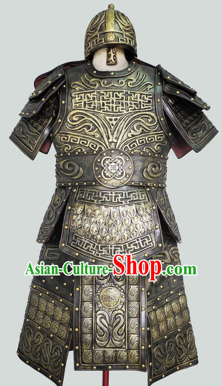 Ancient Chinese Antique Style Armor Uniforms for Men